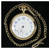 Waltham Model 1883 7-jewel 18 size open face