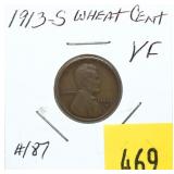 1913-S Lincoln cent