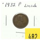 1932 Lincoln cent