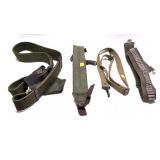 Lot, belt and assorted straps