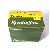 Box Remington 16 Ga. 2 3/4" slugs, 25 Rds.