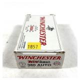 Box of .380 Auto 95-grain BEB Winchester