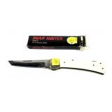 Bear Hunter Tanto 1 blade folding knife with box