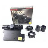 Tasco Accudot 30mm red dot sight with rings and
