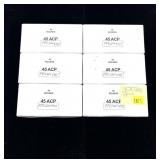 Lot, 300 Rds. of .45 ACP. 230-grain FMJ PPU