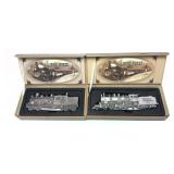 Lot: 2 Iron horse Train novelty knives, #128