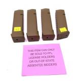 *NOT NYS Compliant - Lot: 4 Glock 9mm 17 Rd.