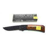 Timber Wolf model TW35 Folding knife with light