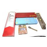 Lot, 3 gun cleaning kits and supplies