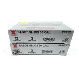 x2- Boxes of 12 Ga. 3" Winchester sabot BRI