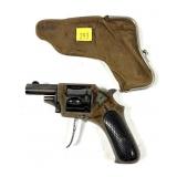 Belgium Purse Gun 7.65mm D.A. Revolver,