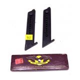 Lot: 2 Hi-Standard .22 LR Mags, 1 with Box