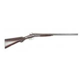 W.H. Hamillton 12 Ga. Hammered SxS, 24" Belgium