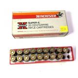 Box of Winchester .300 Savage Cartridges- 17