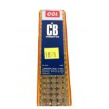Box of .22 CB Long CCI cartridges, 100 Rds.