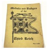 Medals and Badges of the Third Reich booklet