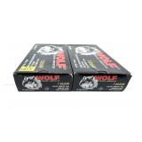 x2- Boxes of 7.62x54R 148-grain bimetal FMJ Wolf