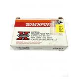 Box of 12 Ga. 2.75" Winchester rifled HP slugs,