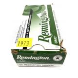 Box of .44 REM Mag. 180-grain JSP Remington