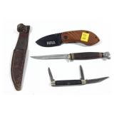 Lot, 3 knives includes: Ka-Bar 1226 knife with