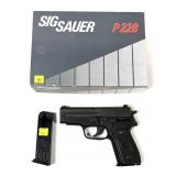 SIG Sauer P228 9mm Semi-Auto DA/SA Pistol,