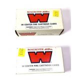 Lot, Winchester .30 Carbine and .45 Auto brass