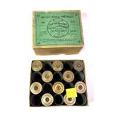 Vintage box Parker Bros. 10 Ga. brass shells, 20