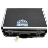 Hard handgun case, 18" x 13" x 6" W