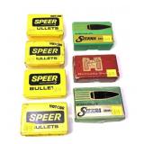 Lot, 4 boxes Speer 6mm round nose bullets,