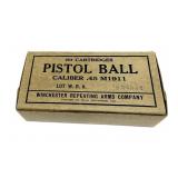 Box of Winchester .45 M1911 SC head stamp WRA