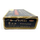 Vintage box of 8mm Mauser 170-grain SP Peters