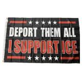 Support Ice flag, one-sided, 3x5