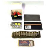 Lot, 30 Rds. 9mm cartridges on Mauser C96