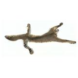 Full soft tanned bobcat ape/pelt, 52" L