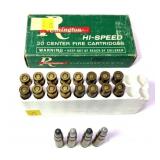 Box Remington .32 REM cartridges, 20 Rds.