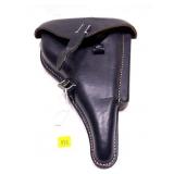 German Luger PO8 leather holster