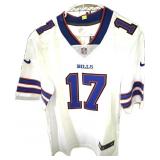 Buffalo Bills Josh Allen white embroidered