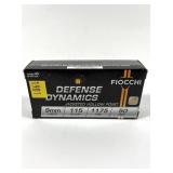 Box of 9mm Luger 115-grain JHP Ficocchi