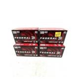 x4- Boxes of 9mm Luger 115-grain FMJ American