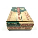Box of .223 REM. 55-grain HP Remington