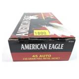 Box of .45 Auto 230-grain FMJ Federal
