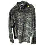 Columbia camo XL zip-up fleece