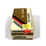 x2- Boxes of 12 Ga. 2.75" Federal rifled slugs