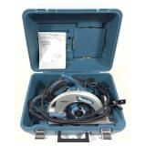 Makita circular saw with blade and manual in case