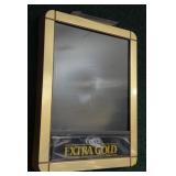 Coors Extra Gold light-up menu board, working,