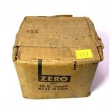 Box of .38 Cal. bullets, box marked 500