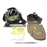 Lot, adjustable bipod, gun cleaning patches,