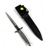 Hibben Silver Shadow Dagger with sheath and box