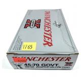 Box of .45-70 Govt. 300-grain JHP Winchester