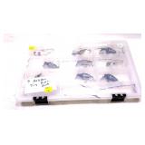 Lot, 9 Heddon Tiny River Runt lures in plastic